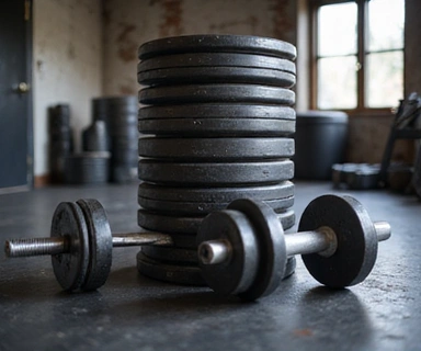 Weight plates and dumbbells