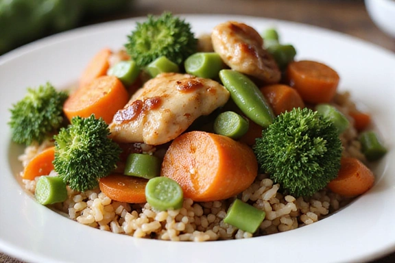 Image of Chicken and Vegetable Stir-fry