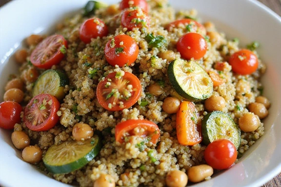 Image of Quinoa Salad with Roasted Vegetables